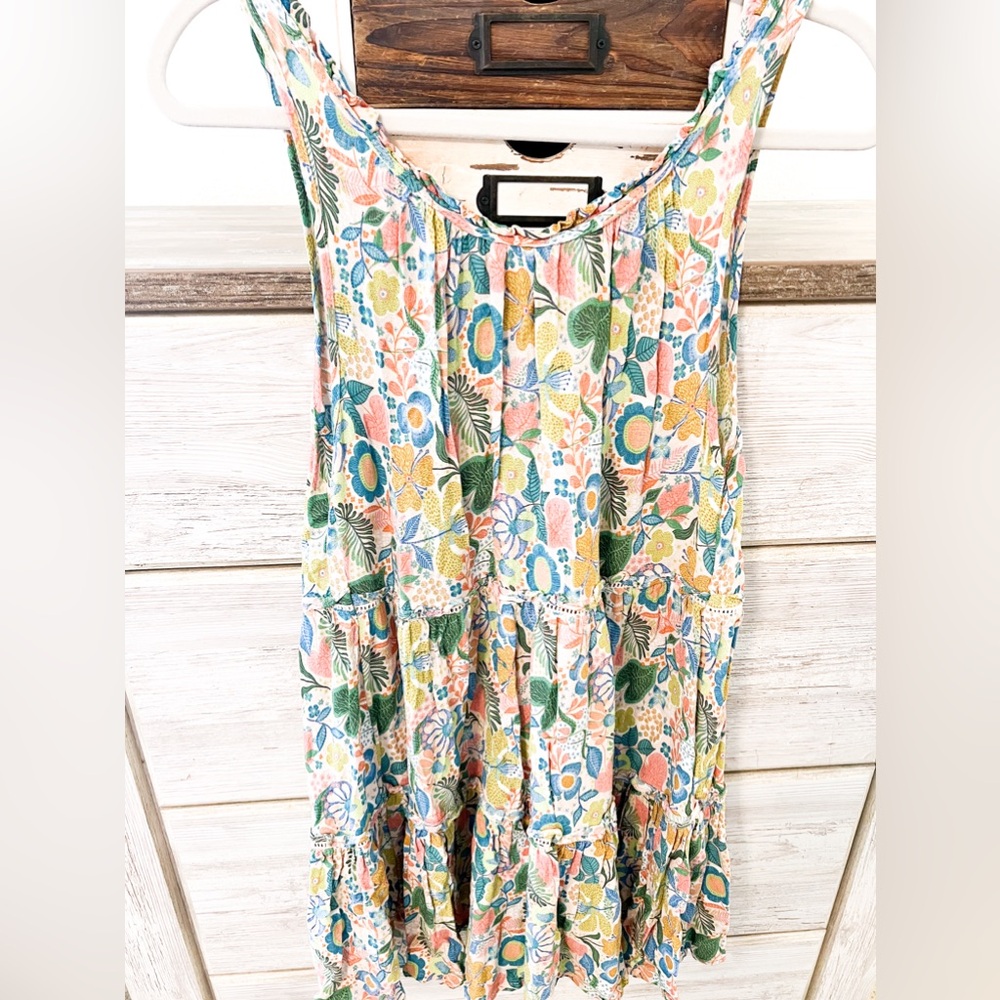 Rachel Zoe Boho Floral Mini Dress in Size Small